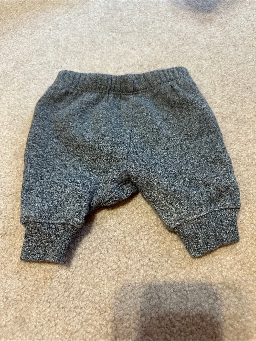 Jordan Gray Baby Jogger Shorts with Red Jumpman